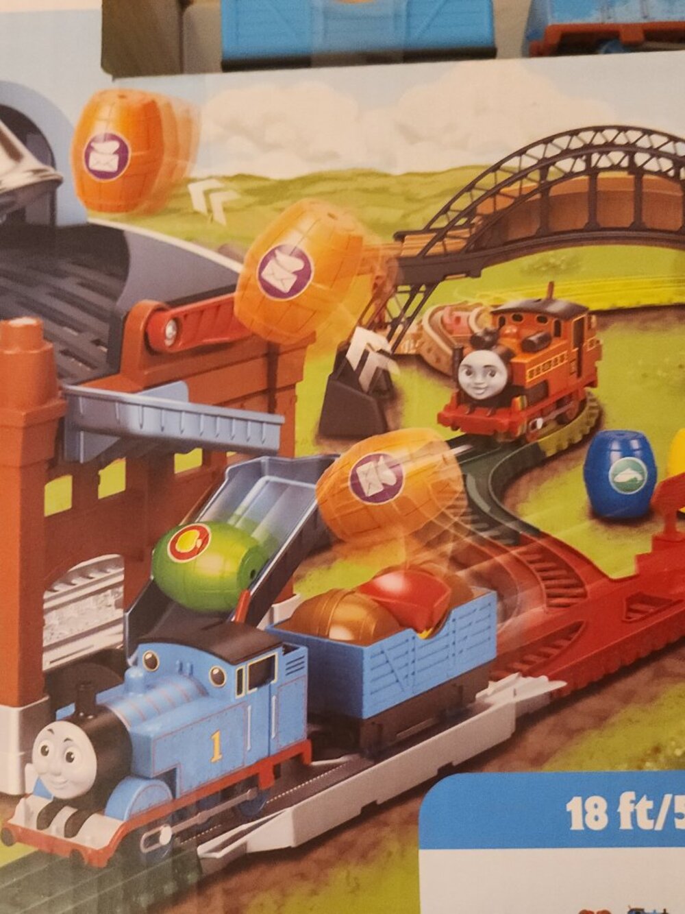 Thomas & Friends Load & Launch Barrel Delivery Set 80th Anniversary NEW In Box